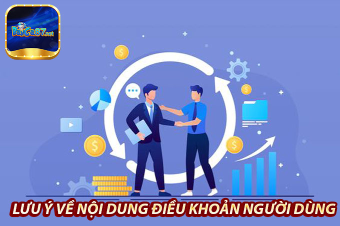 Lưu Ý Về Nội Dung Điều Khoản Người Dùng